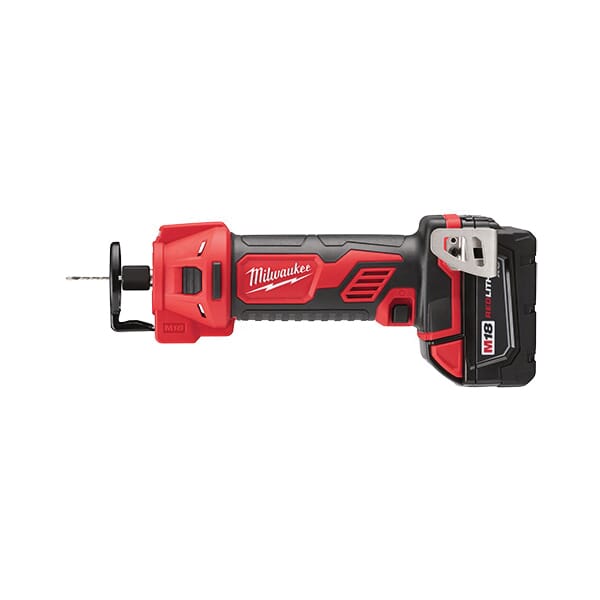 Milwaukee® 2627-22 Cut-Out Tool Kit, 3 Ah Lithium-Ion Battery, 18 VDC